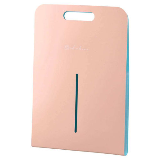 Picture of EXPANDING FILE VERTICAL A4 5 TABS PEACH